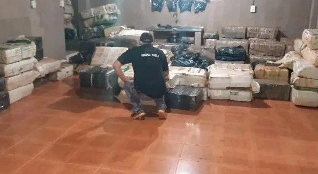 En un megaoperativo lograron secuestrar cinco toneladas de marihuana