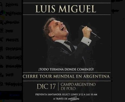 LUIS MIGUEL 